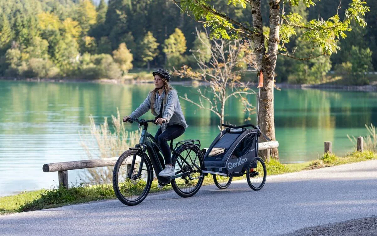 Radfahren bei 30 Grad Bild Radfahren bei 30 Grad