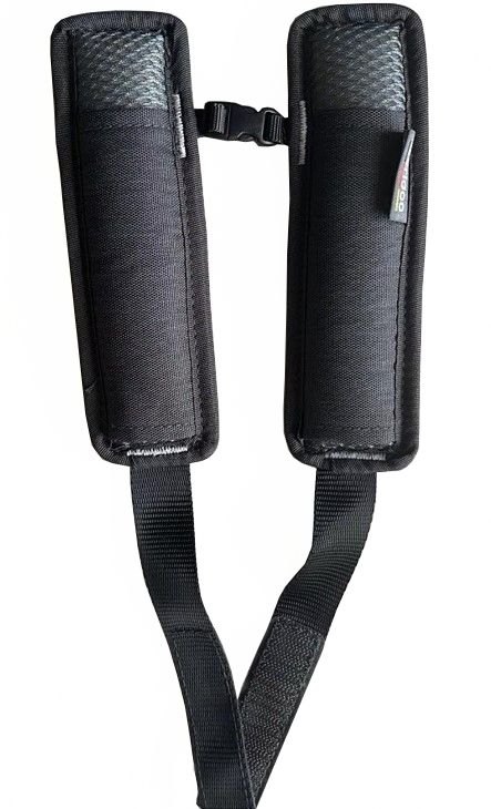 Sitzgurtpolster grau